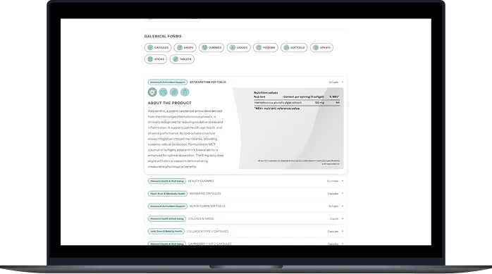 Interaktivni katalog produktov z naprednim filtriranjem